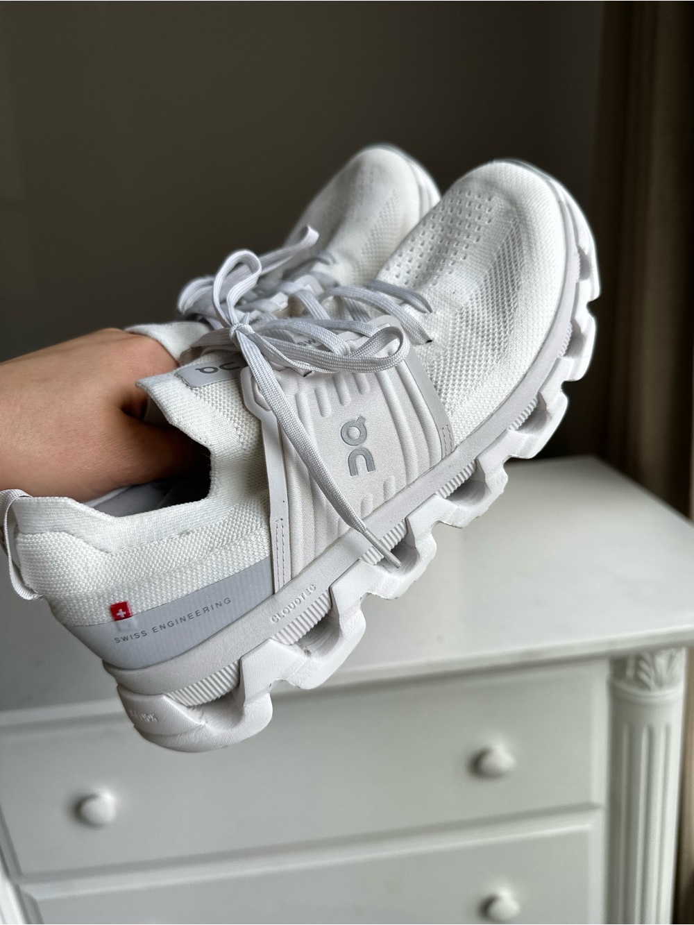 On Running Cloud White Women's Running Shoes size 10